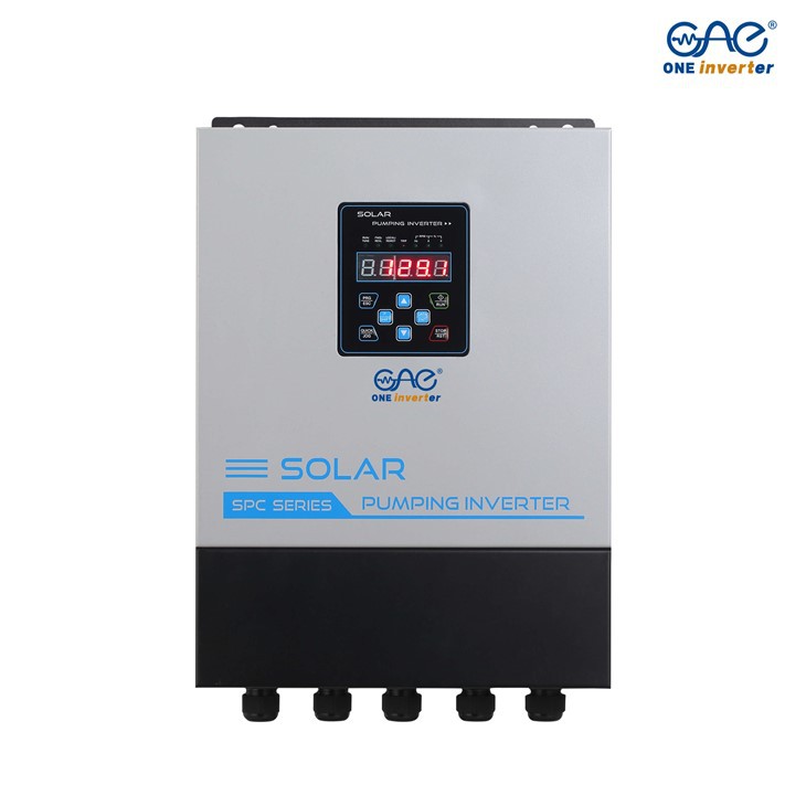 Solar pump inverter 5.5kw single phase for water sine wave off grid agricultural irrigation